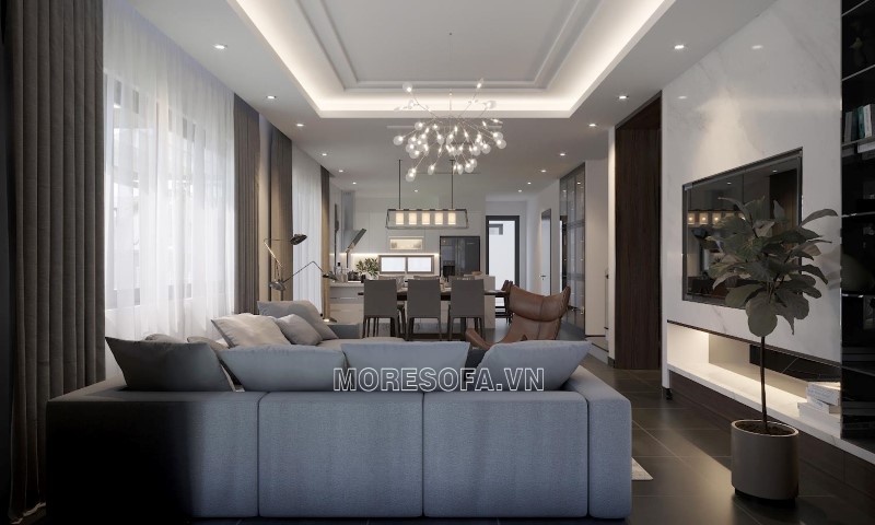 Sofa góc chữ U hiện đại